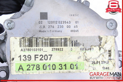 12-18 Mercedes W218 CLS550 Engine Motor Brake Vacuum Pump 2762300265 OEM