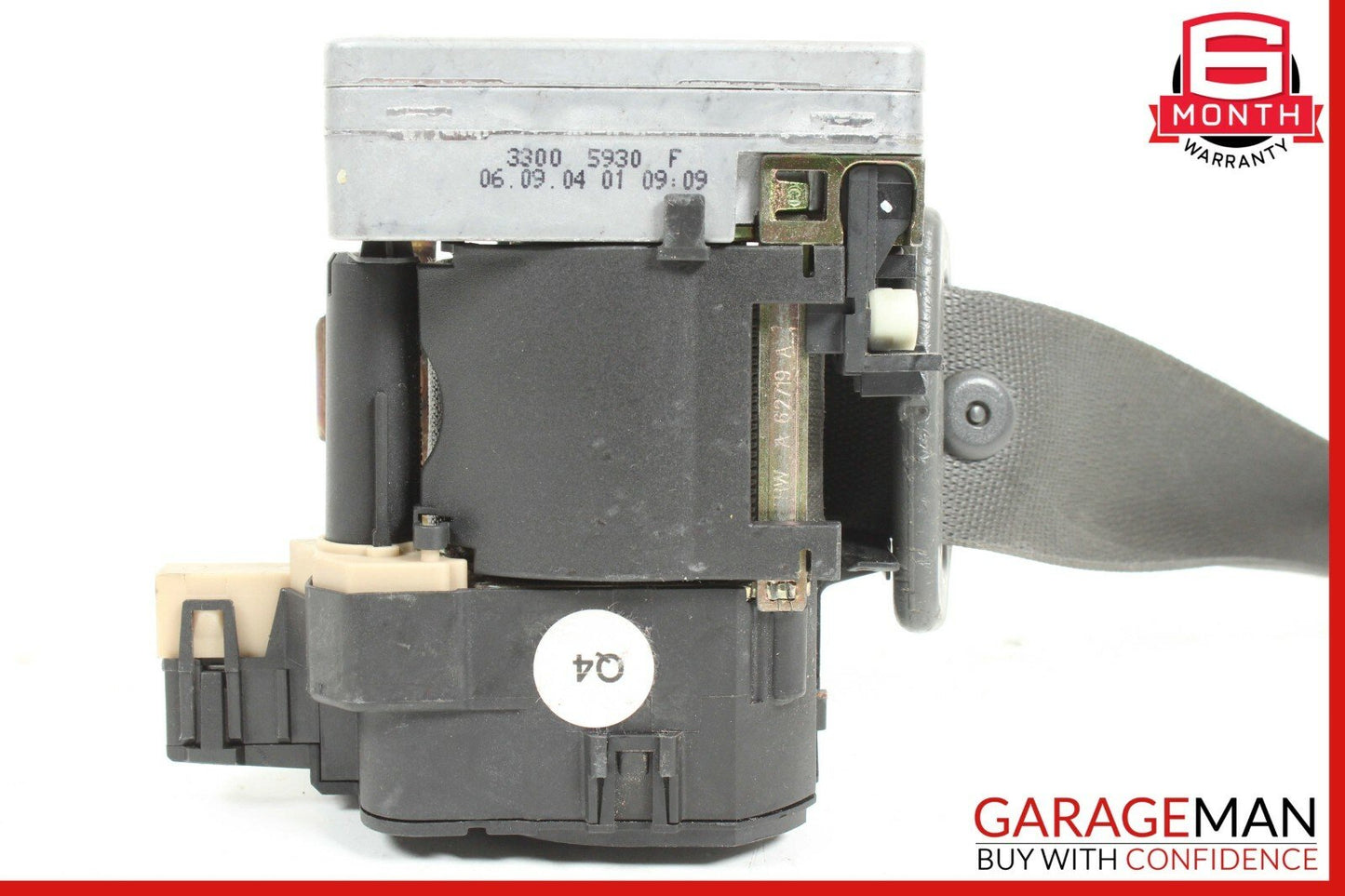 03-06 Mercedes R230 SL500 Front Left Side Seatbelt Seat Belt Retractor OEM