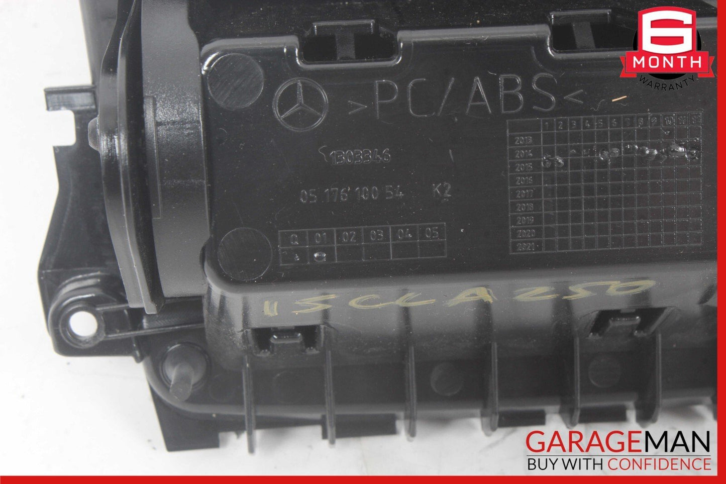 14-20 Mercedes W117 CLA250 Front Center Pocket Ashtray Ash Tray Assembly OEM