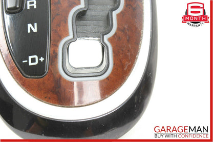 00-06 Mercedes W220 S55 Gear Shifter Bezel Trim Indicator Wood OEM