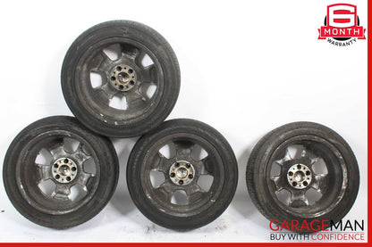 Mercedes R129 SL500 300SL 8.25 x 17 17" Wheel Rims Set Silver 1294011202 OEM