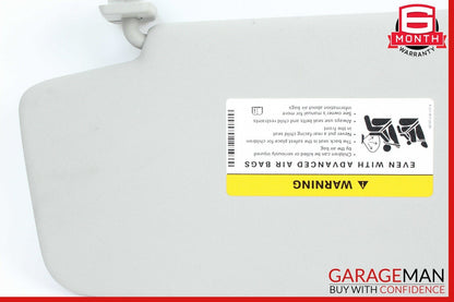 07-12 Mercedes X164 GL450 Right Side Sun Visor Shade Sunvisor Beige OEM
