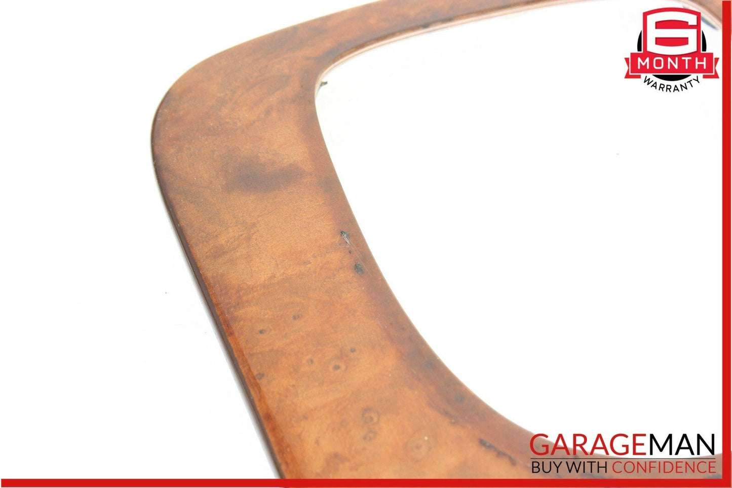 00-02 Mercedes W220 S600 Front Center Console Gear Shifter Trim Panel Cover Wood