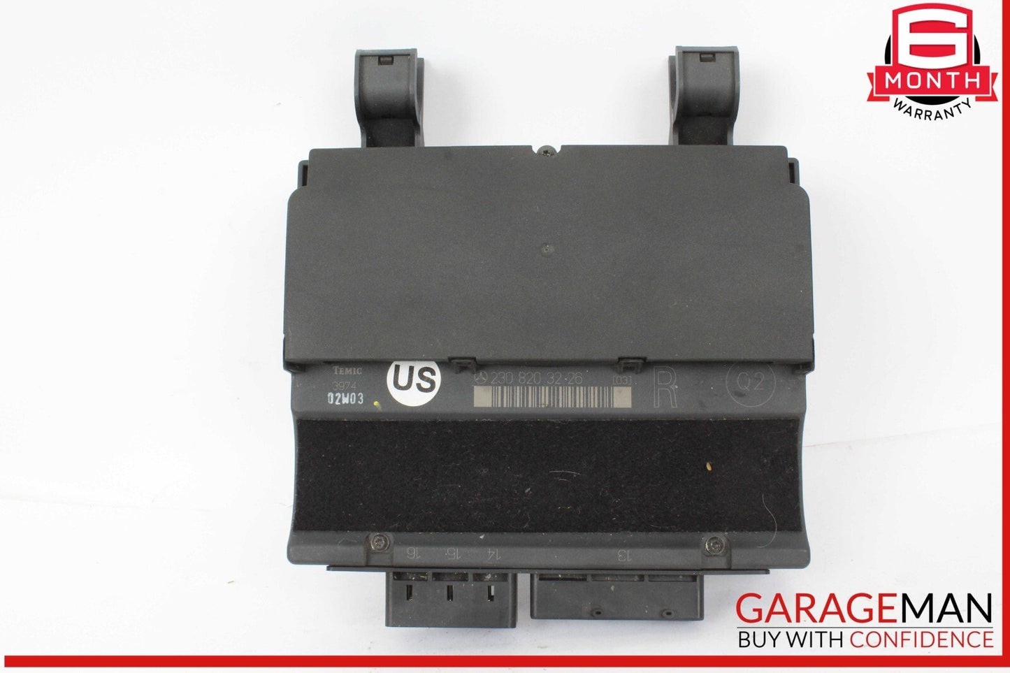 03-06 Mercedes R230 SL500 SL55 AMG Under Seat Control Module Right Side OEM
