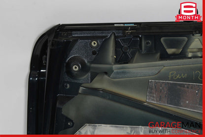 10-16 Porsche Panamera 970 Front Right Side Exterior Door Shell Panel Dark Blue