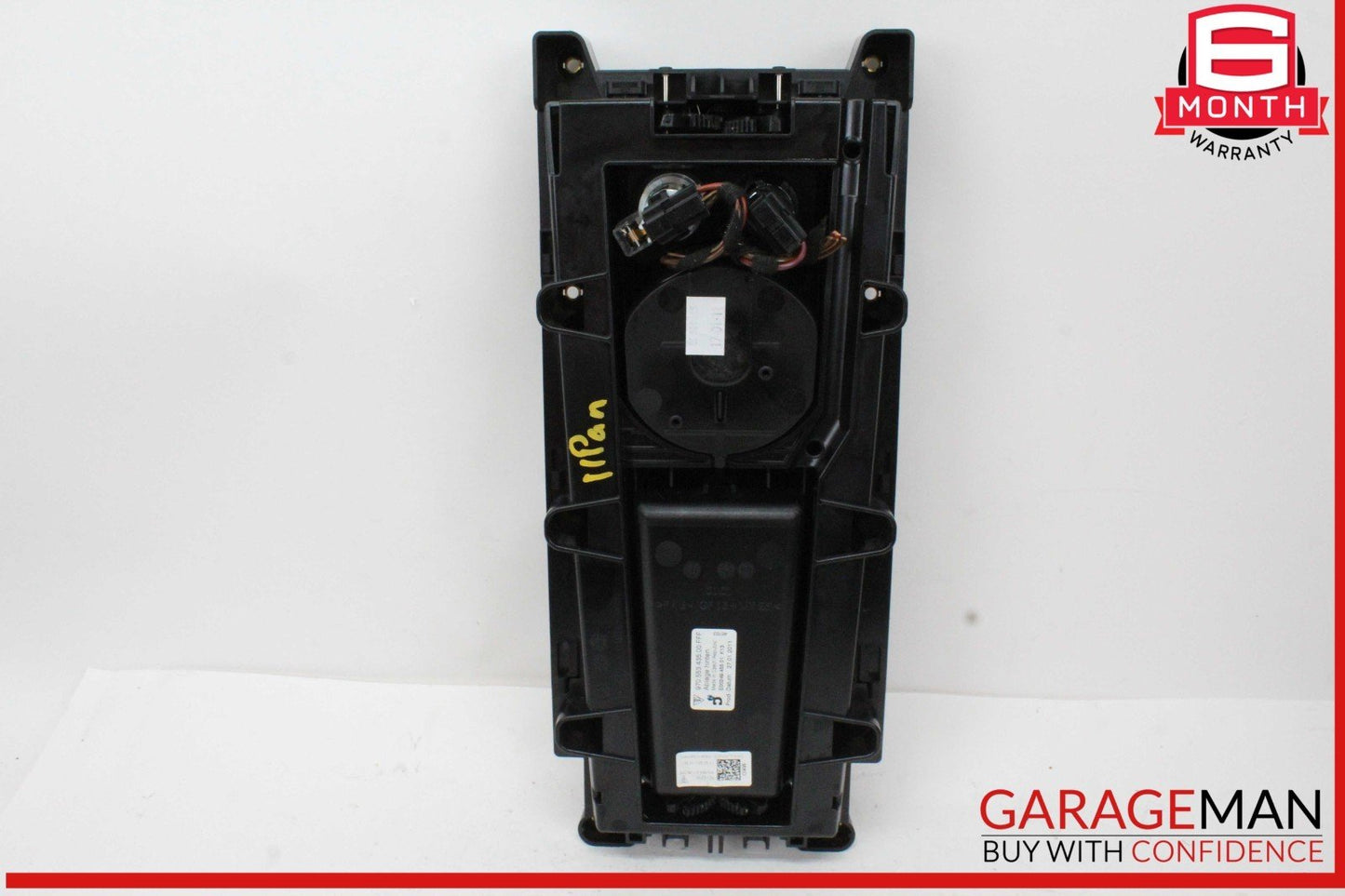10-16 Porsche Panamera 970 Rear Center Console Storage Compartment Aluminium OEM