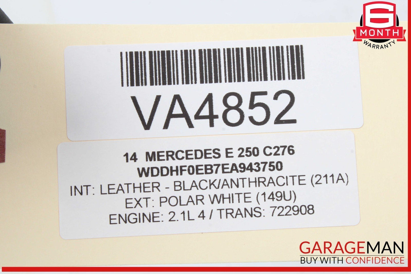 08-17 Mercedes W212 E250 C300 Rear Right or Left Suspension Upper Control Arm