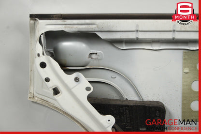 03-06 Porsche Cayenne 955 Rear Left Driver Side Exterior Door Shell Panel White