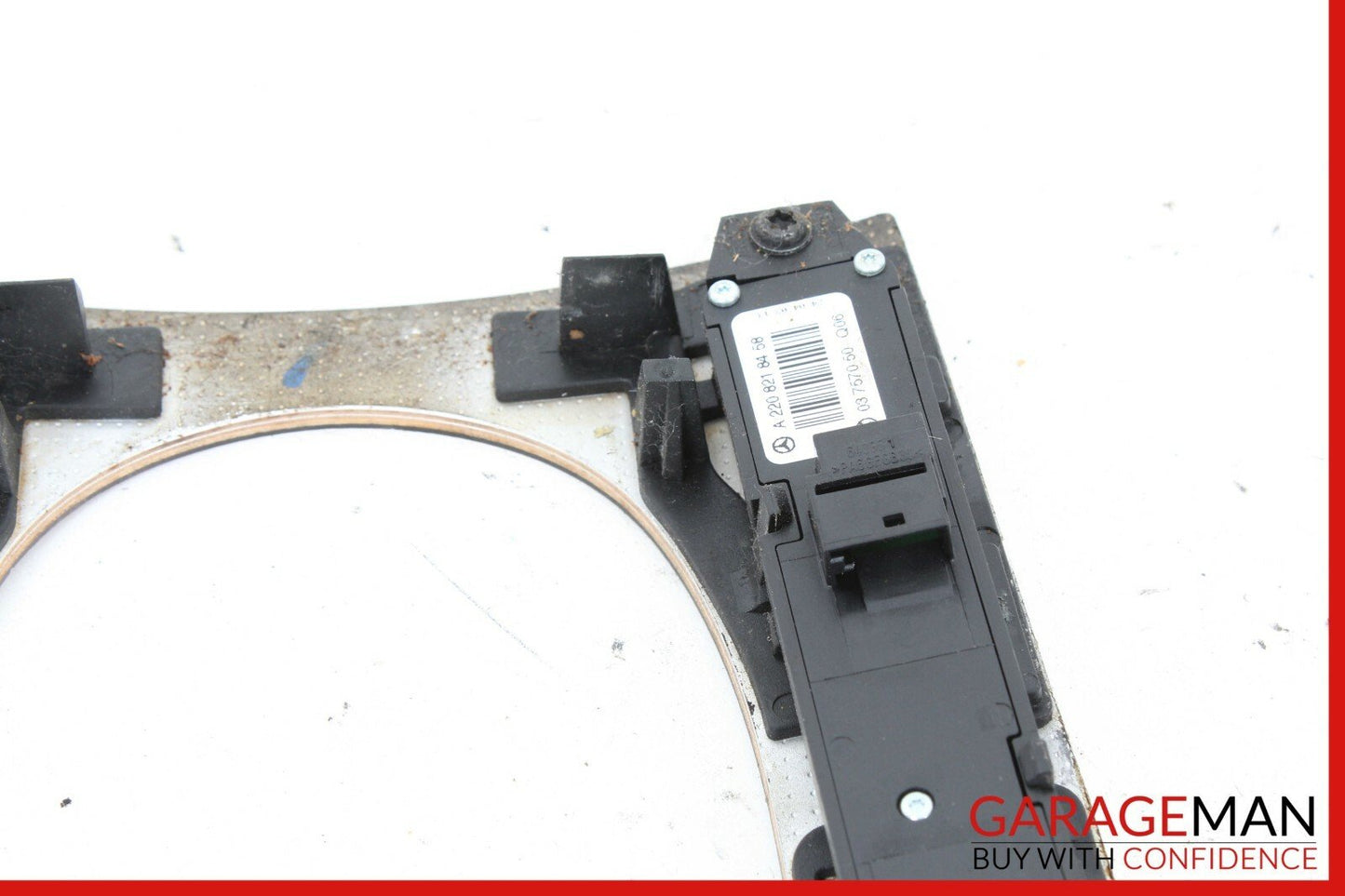 00-06 Mercedes W220 S430 Center Console Shift Shifter Trim Bezel Wood 2208218458