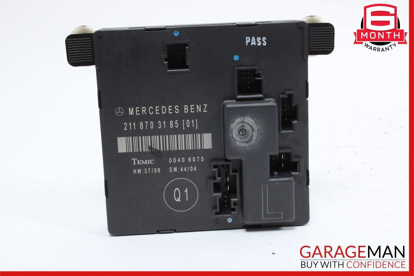 03-09 Mercedes W211 E350 E550 E63 AMG Rear Left Side Door Control Module Unit