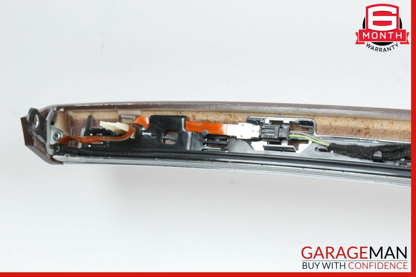 07-09 Mercedes W221 S550 Dash Dashboard Center Trim Bezel Air Vent Assembly Wood