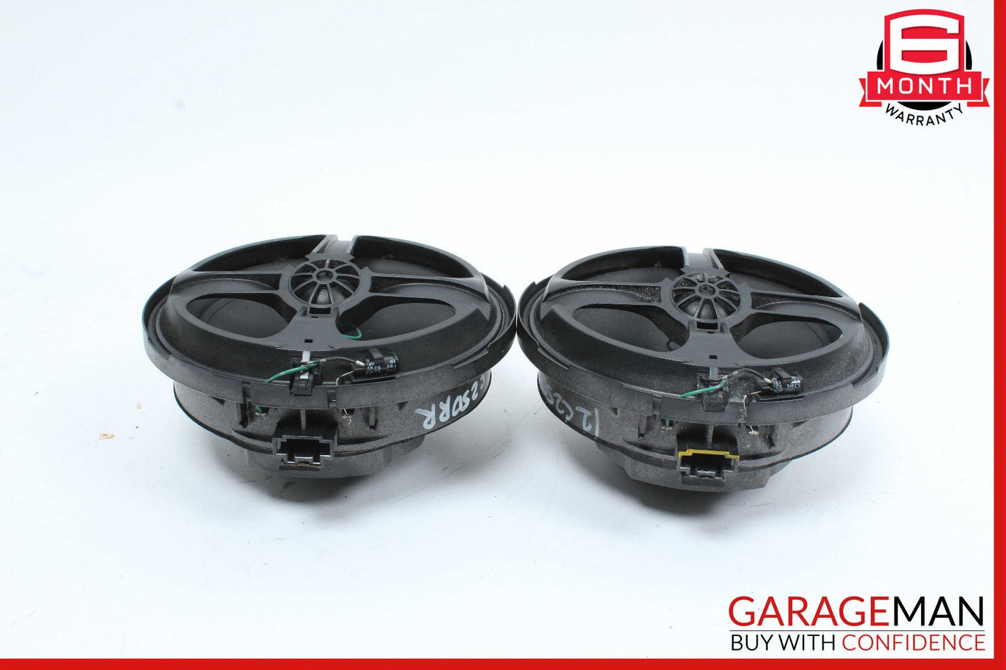 08-18 Mercedes W204 C250 C300 CLS550 Rear Door Audio Speaker Set of 2 Pc OEM