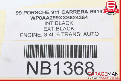 99-05 Porsche 911 996 Transmission Side Cover Plate 2929016390 OEM