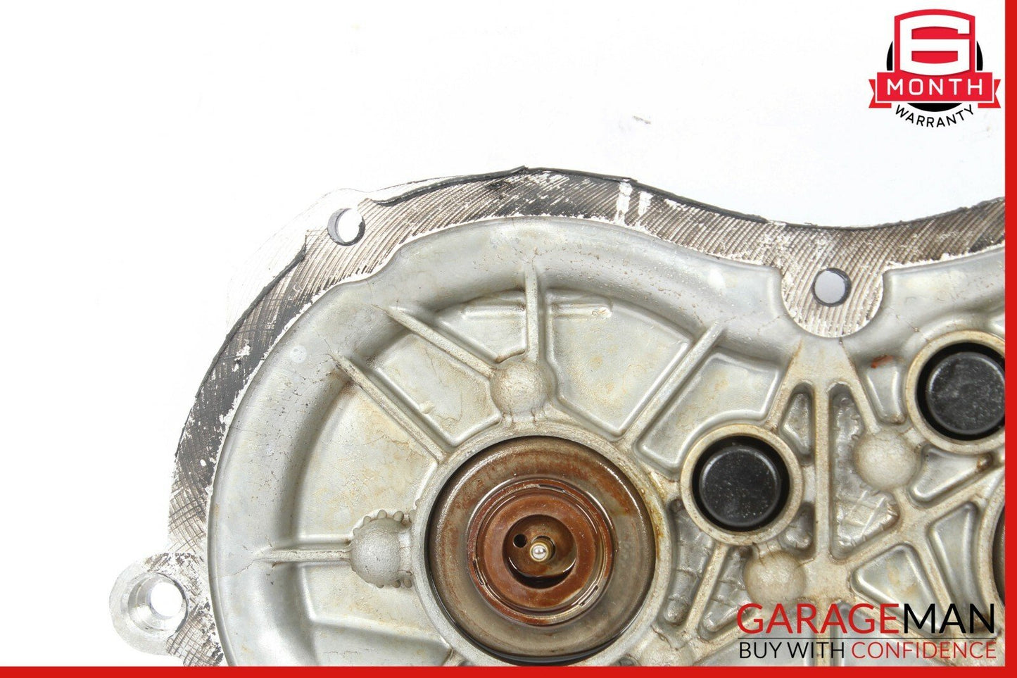 06-10 Mercedes W221 S550 CL550 Front Right Engine Timing Chain Cover Plate