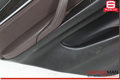 14-18 BMW X5 Rear Left Interior Door Panel Trim OEM