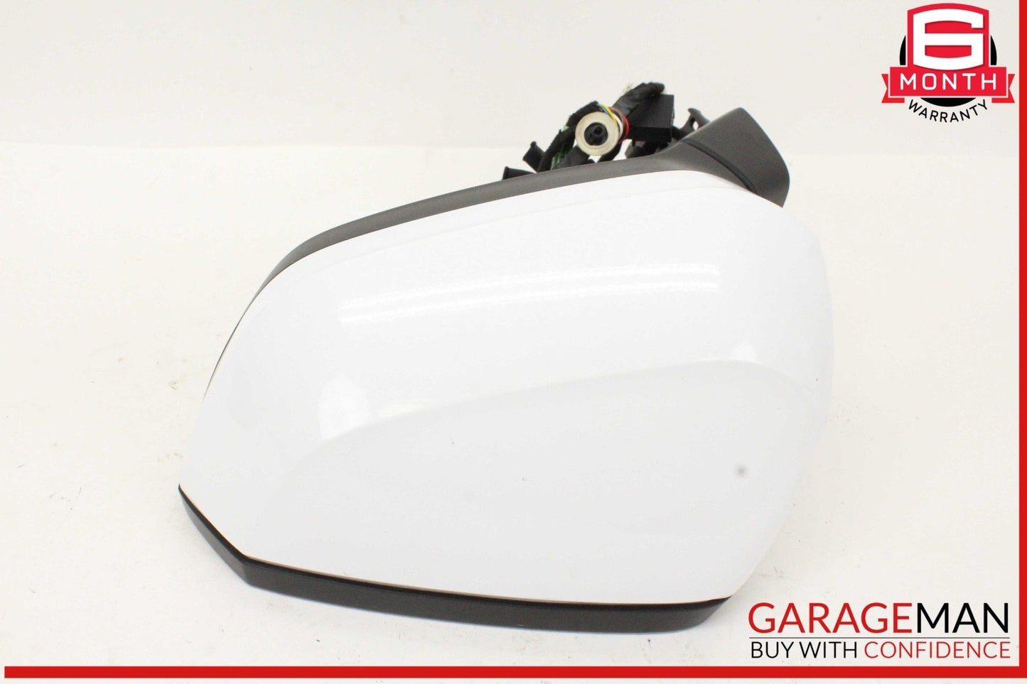 19-24 Audi Q3 Front Left Driver Side Door Rear View Mirror White OEM