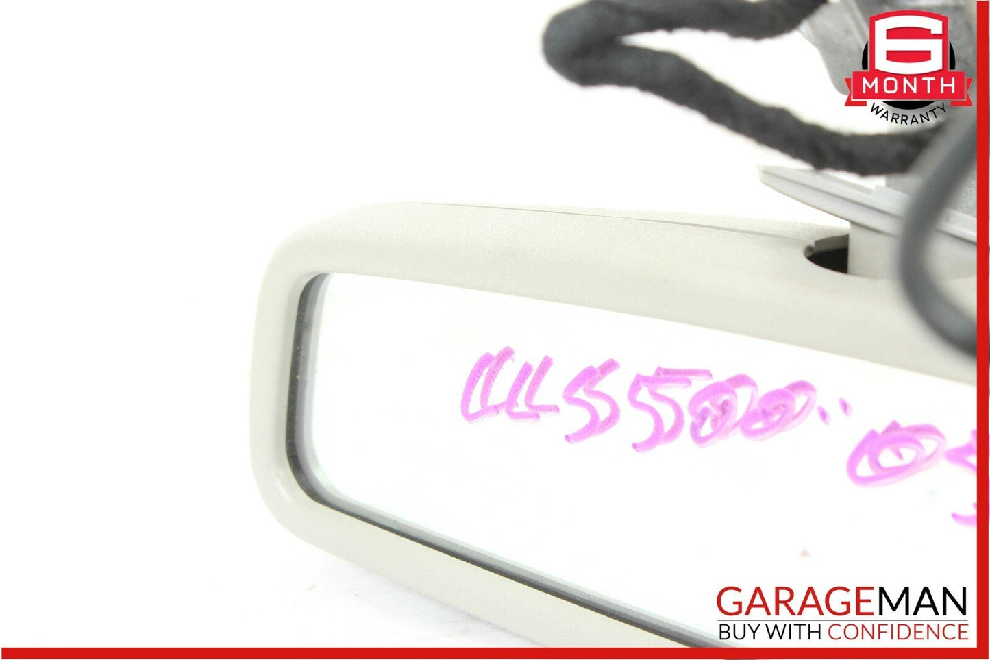 06-11 Mercedes W219 CLS500 Interior Top Upper Rear View Mirror Auto Dimming Grey