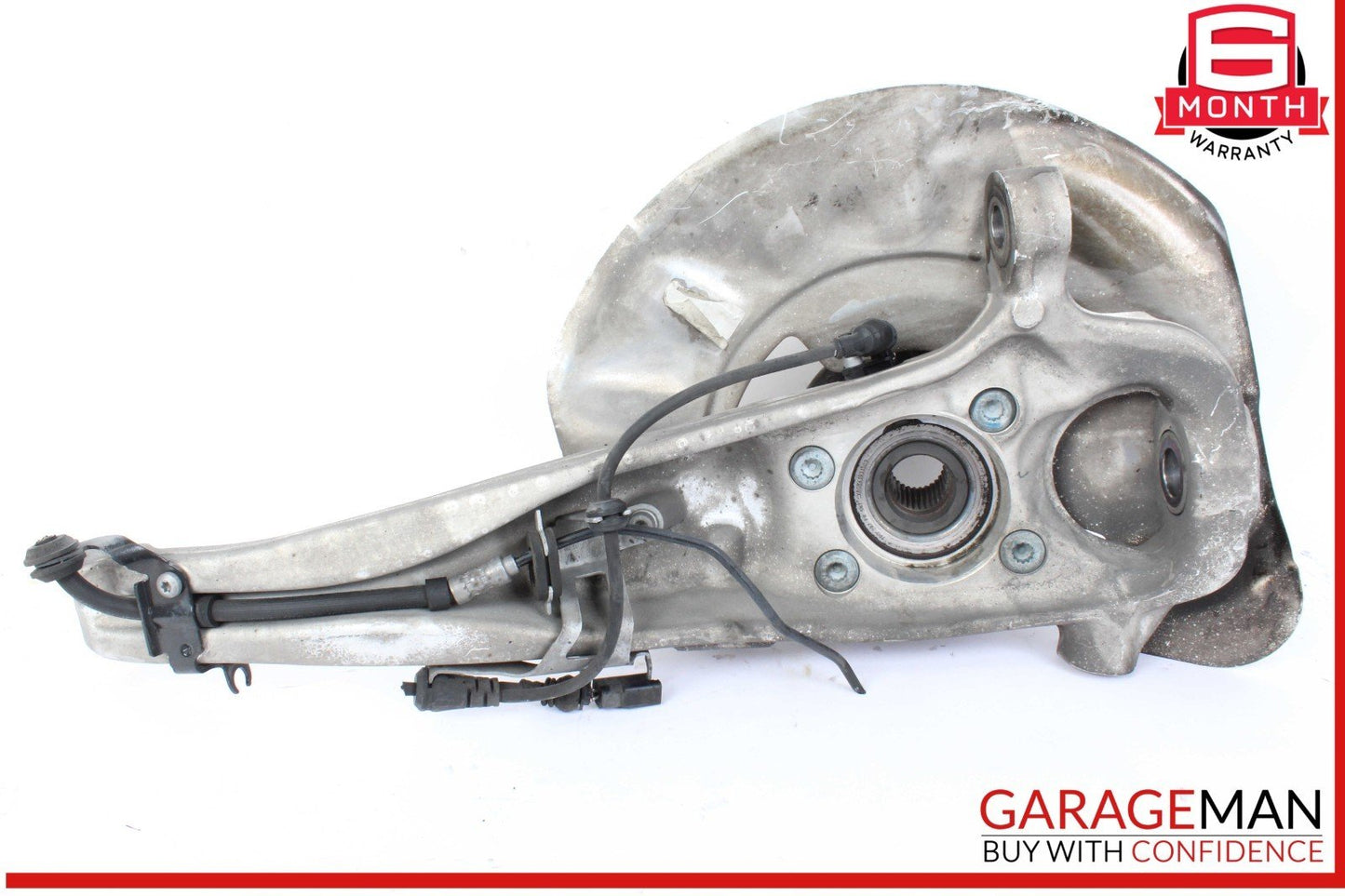 11-18 Porsche Cayenne 958 Front Right Knuckle Spindle 7P0615312B OEM