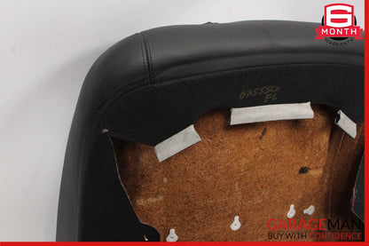 07-09 Mercedes W221 S450 S550 Front Left Side Top Upper Seat Cushion Cover Black