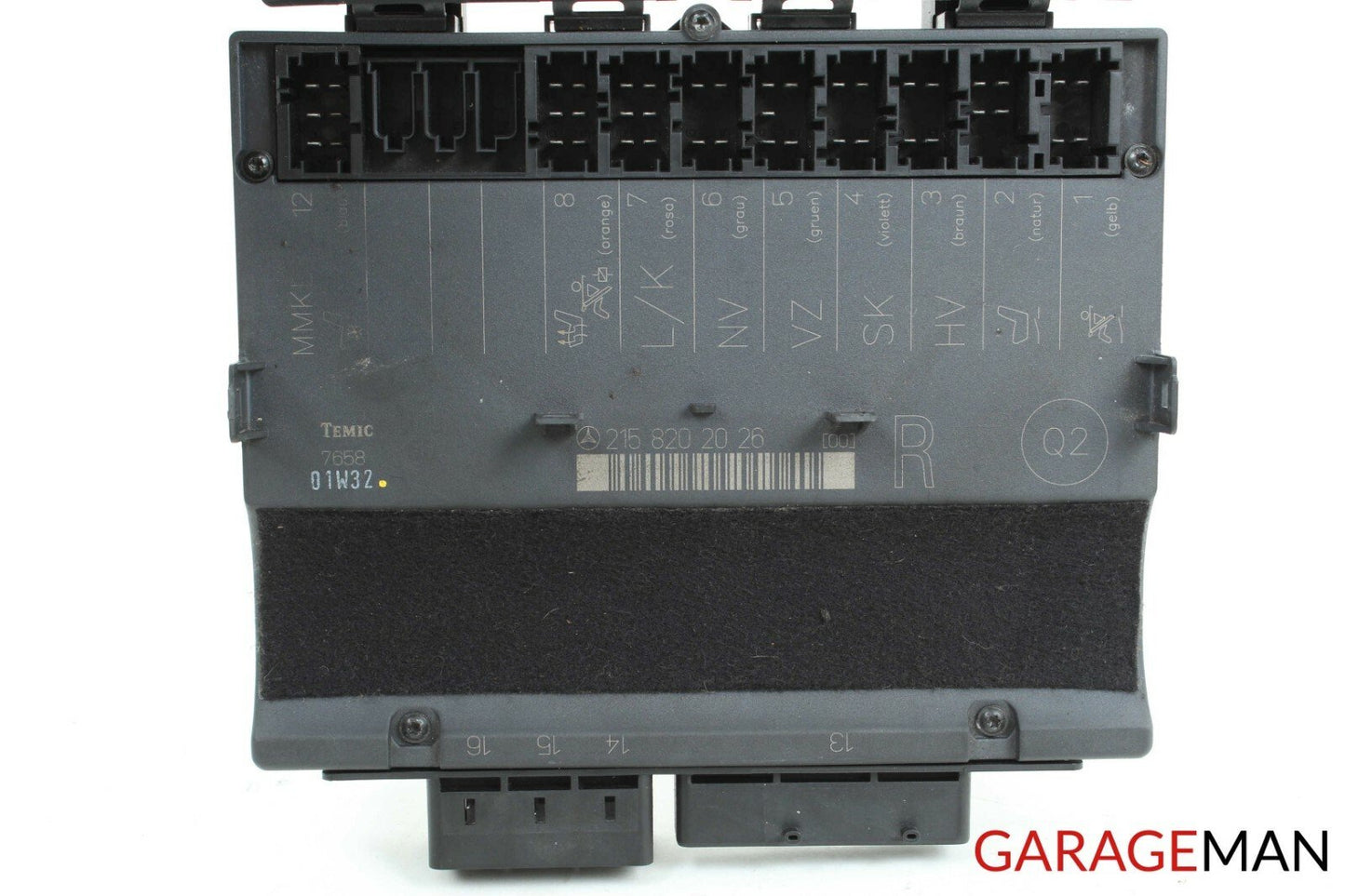 00-06 Mercedes W215 CL500 CL600 Front Right Side Seat Memory Control Module Q2