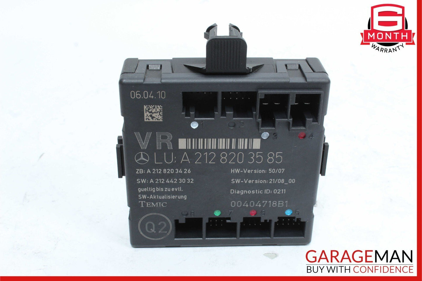 08-12 Mercedes X204 GLK350 C300 E350 Front Right Side Door Control Module OEM
