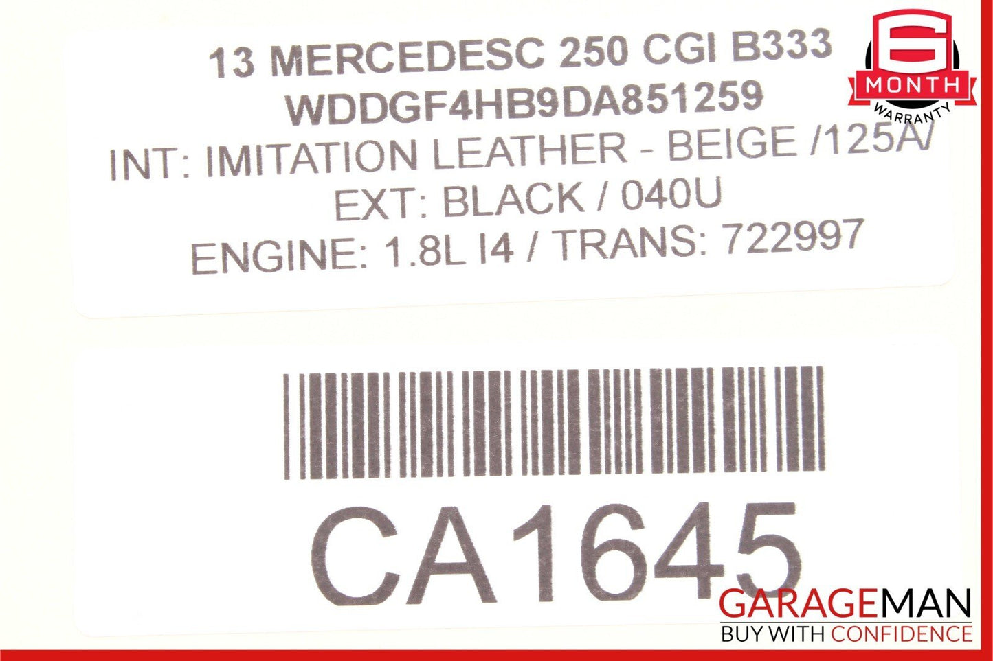 08-20 Mercedes W204 C300 C350 C250 SLK250 Front Left Side Seat Control Module