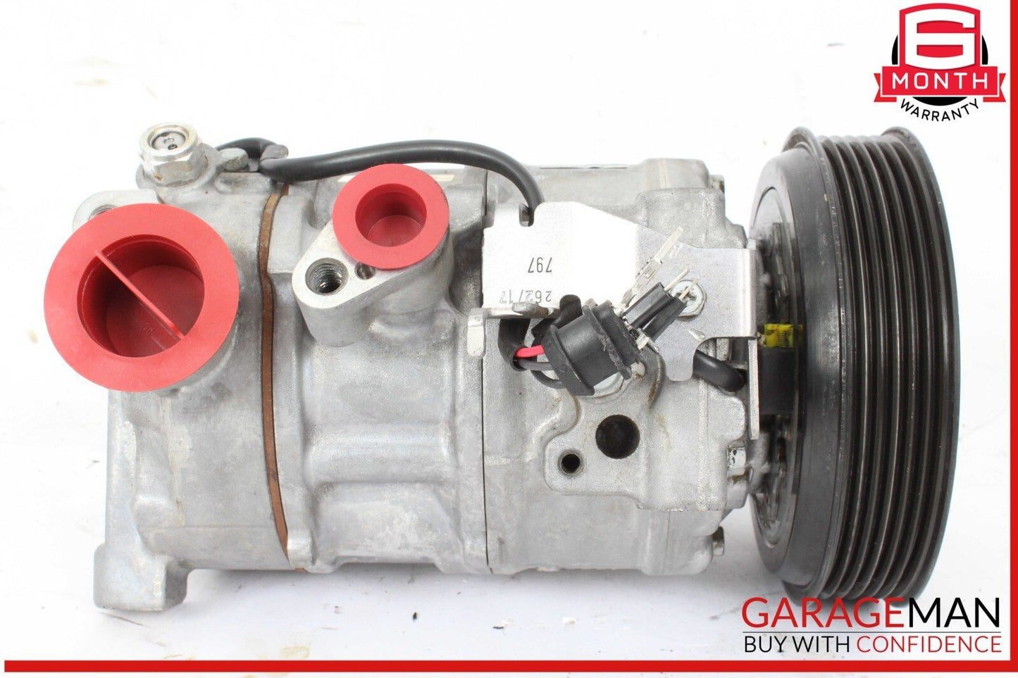 17-19 Audi Q7 AC A/C Air Conditioning Compressor Denso 4M0820803M OEM