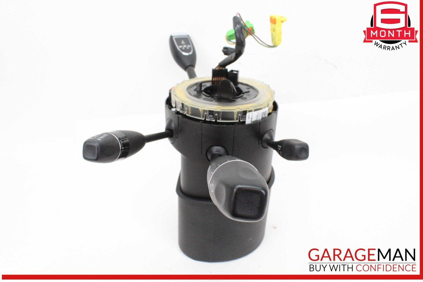 07-14 Mercedes W221 S550 Steering Column Combination Switch Assembly Black OEM