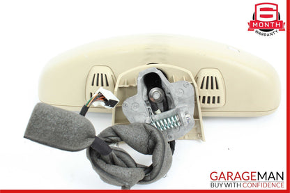 10-16 Mercedes W204 C250 E350 Top Upper Interior Rear View Mirror Beige OEM