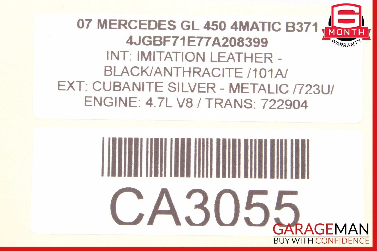 06-09 Mercedes X164 GL450 4MATIC CLS350 Communication Control Module Unit OEM