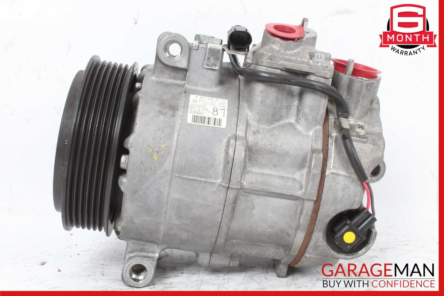 06-11 Mercedes W211 E350 CLS350 A/C Air Conditioner Compressor 0012308111 OEM