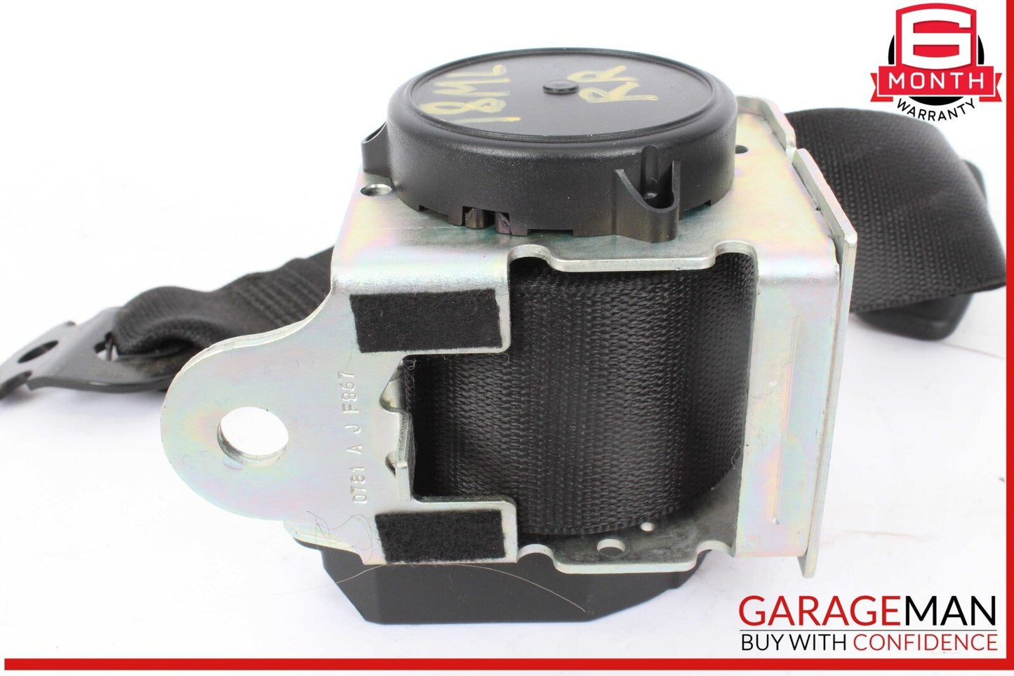 17-20 Maserati Levante S M161 Rear Left or Rear Right Side Seatbelt Black OEM