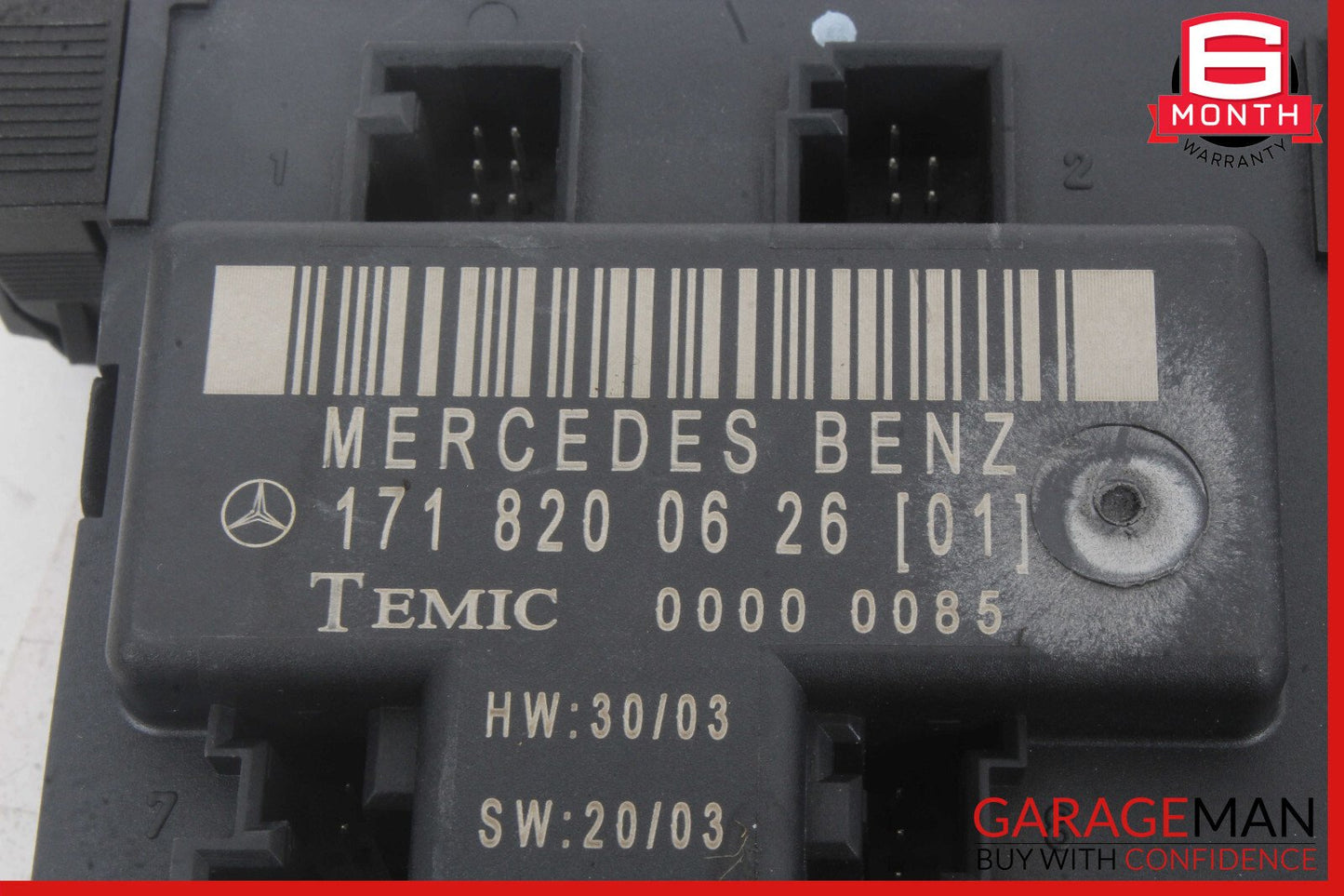 05-08 Mercedes R171 SLK280 SLK350 Front Right Side Door Computer Control Module