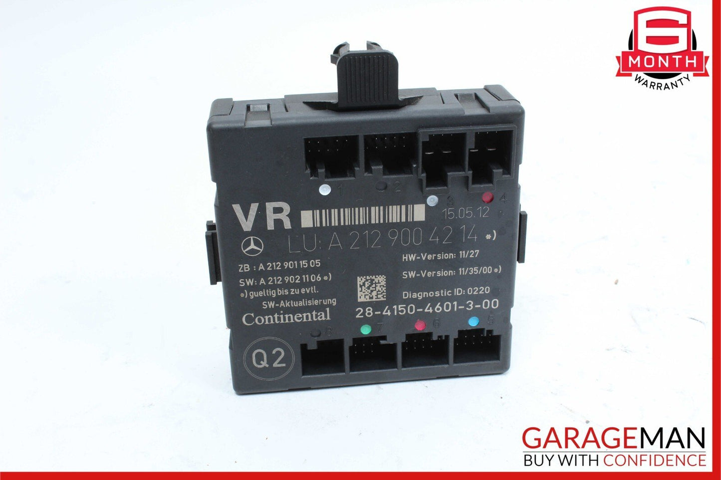 08-18 Mercedes W204 C250 C300 E350 Front Right Side Door Control Module Unit OEM