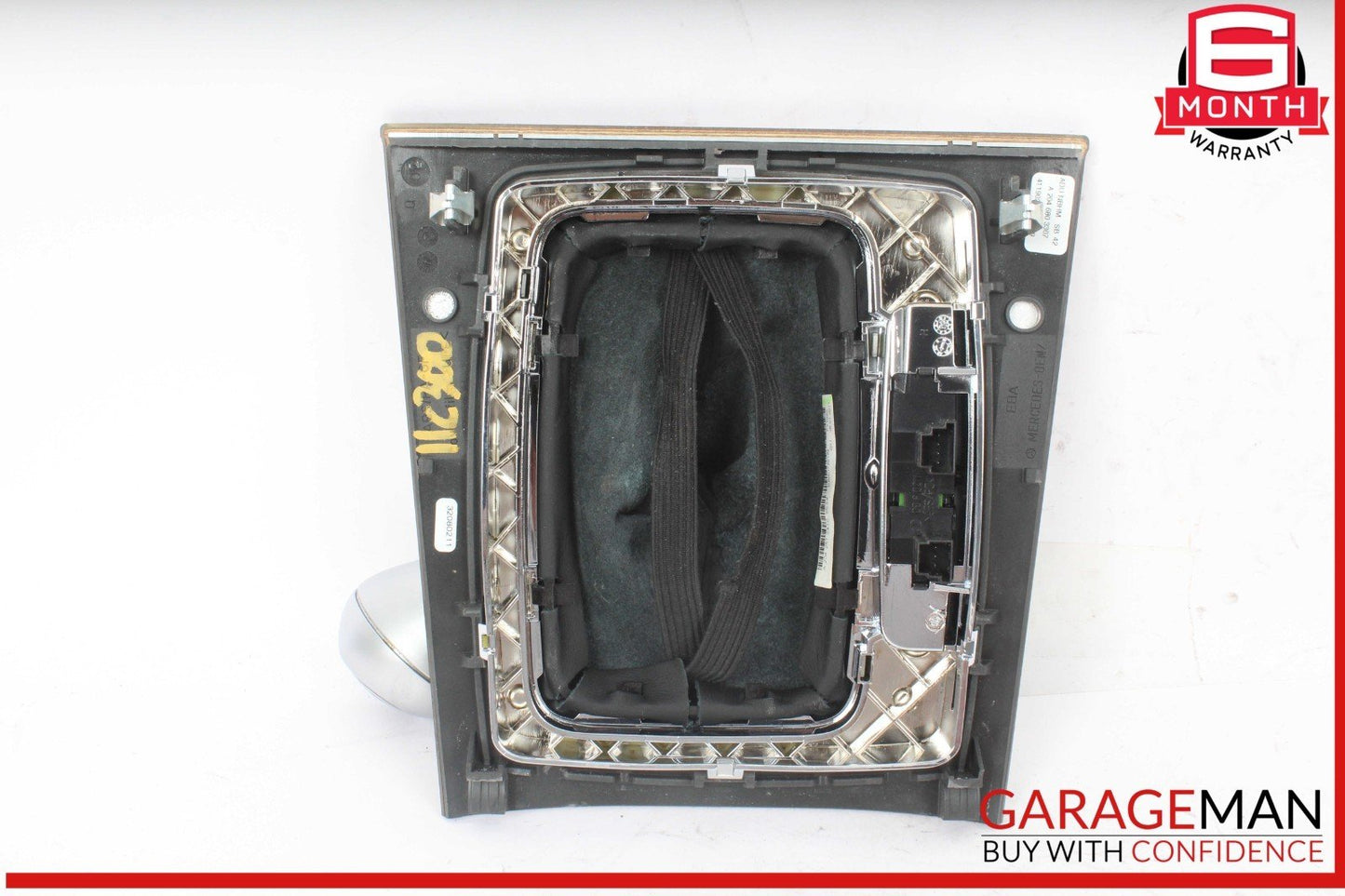 08-11 Mercedes W204 C300 Gear Shift Shifter Selector Indicator Boot Knob OEM