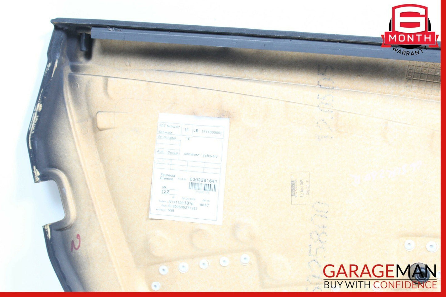 05-11 Mercedes R171 SLK280 Front Right Passenger Interior Door Panel OEM