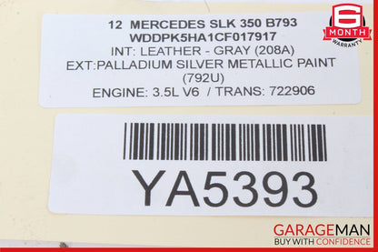 12-20 Mercedes W117 CLA250 Parking Brake Release Handle 2469050451 OEM