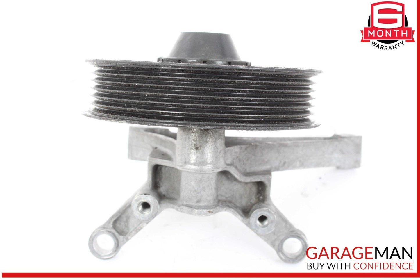 11-20 Mercedes X166 GL550 GL450 CLS550 V-Belt Tensioner Pulley Mount OEM