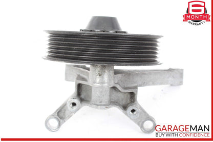 11-20 Mercedes X166 GL550 GL450 CLS550 V-Belt Tensioner Pulley Mount OEM