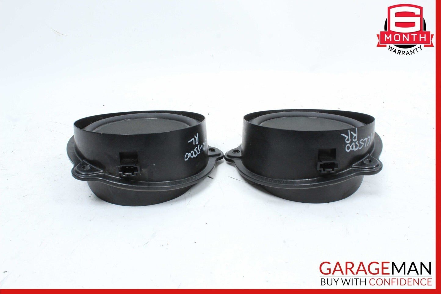 06-11 Mercedes W219 CLS500 Right & Left Side Door Sound Audio Speakers Set of 2
