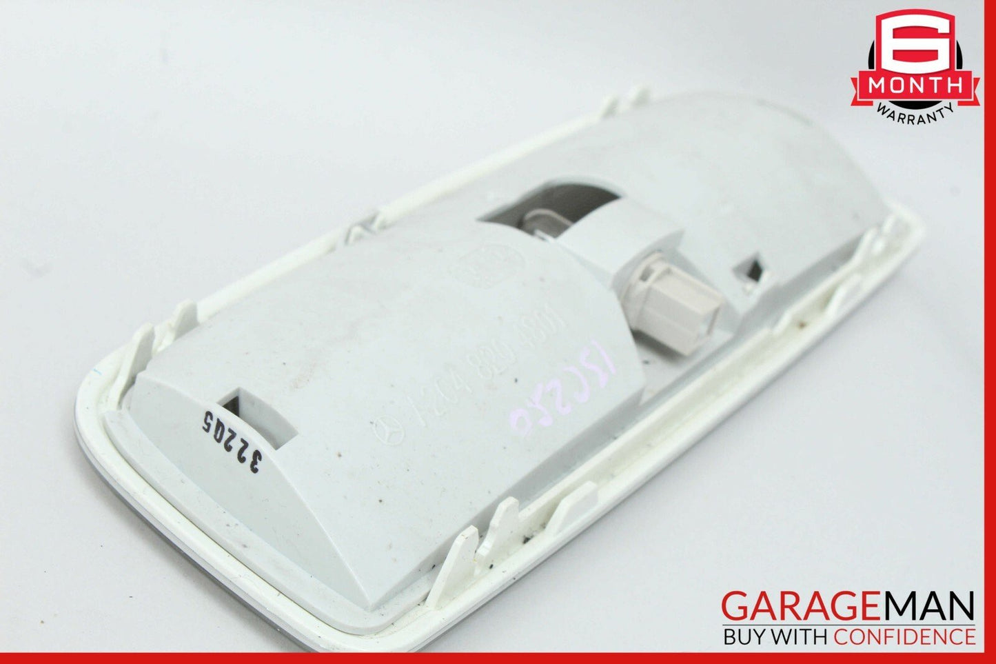 08-17 Mercedes C250 E350 GLK350 Rear Overhead Dome Light Lamp Assembly Grey