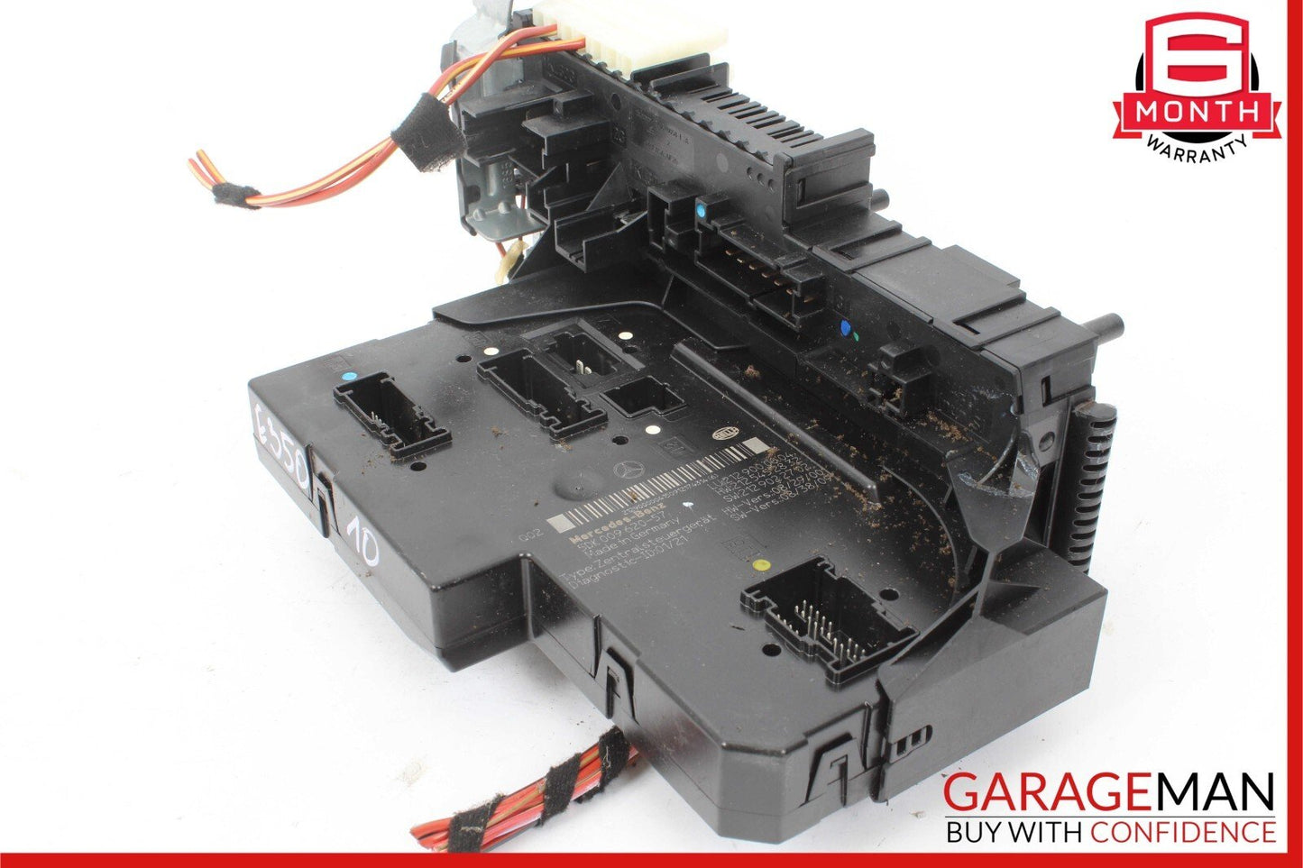 10-11 Mercedes W212 E350 E550 Rear SAM Module Fuse Box Relay 2129060605 OEM