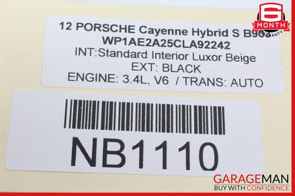 11-18 Porsche Cayenne 958 Front Right Door Lock Latch Actuator OEM