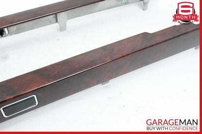 07-09 Mercedes W221 S550 Center Console Arm Rest Armrest Trim Panel Cover Wood