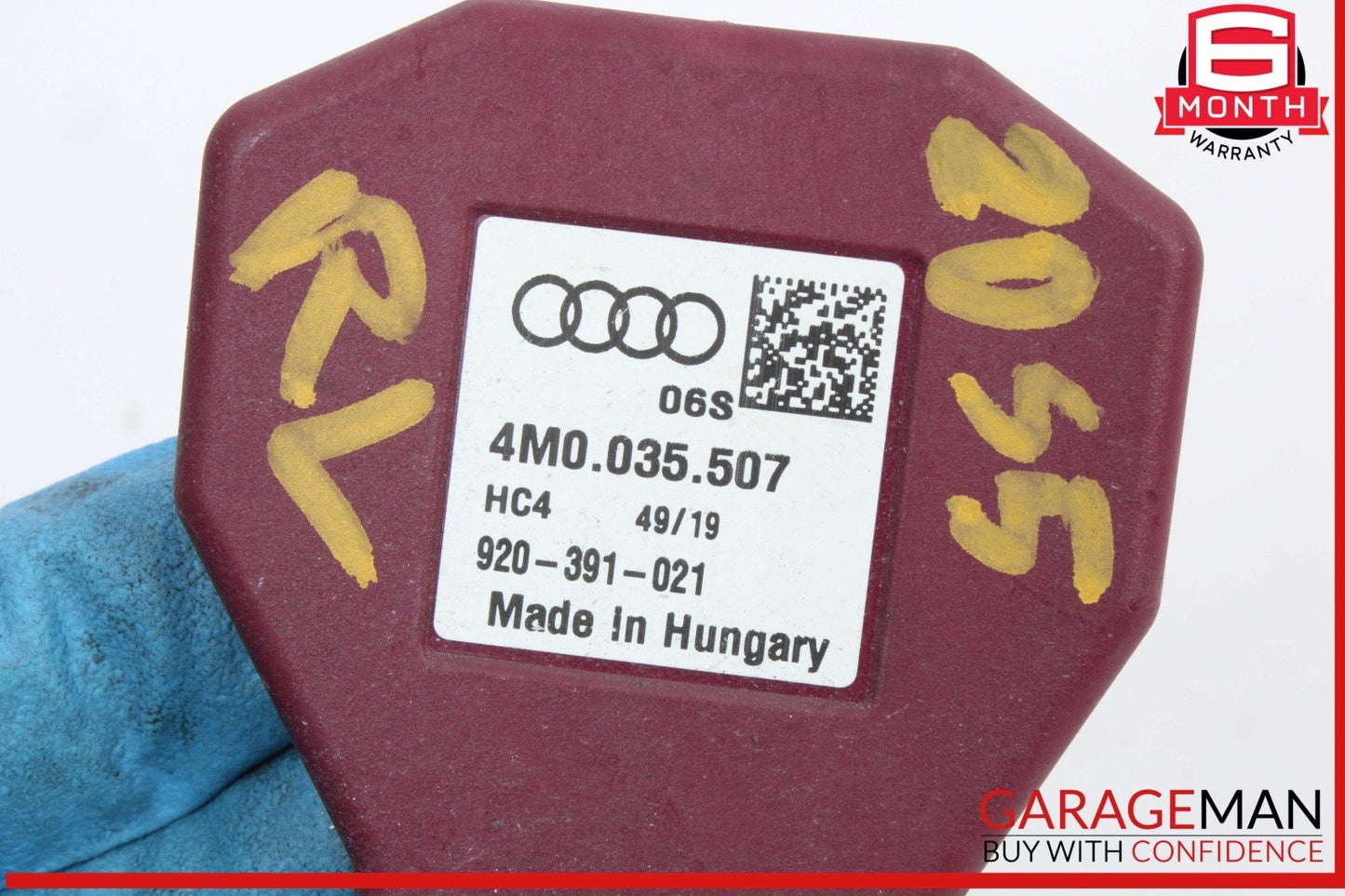 17-24 Audi S5 A4 Rear Left or Right Phone Antenna Control Module 4M0035507 OEM