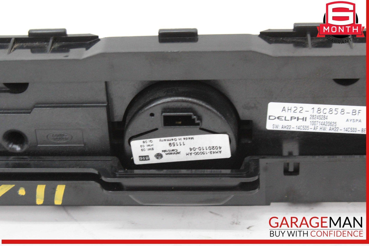 10-13 Land Rover Range Rover Sport Front Dash Audio Radio Control Switch Panel