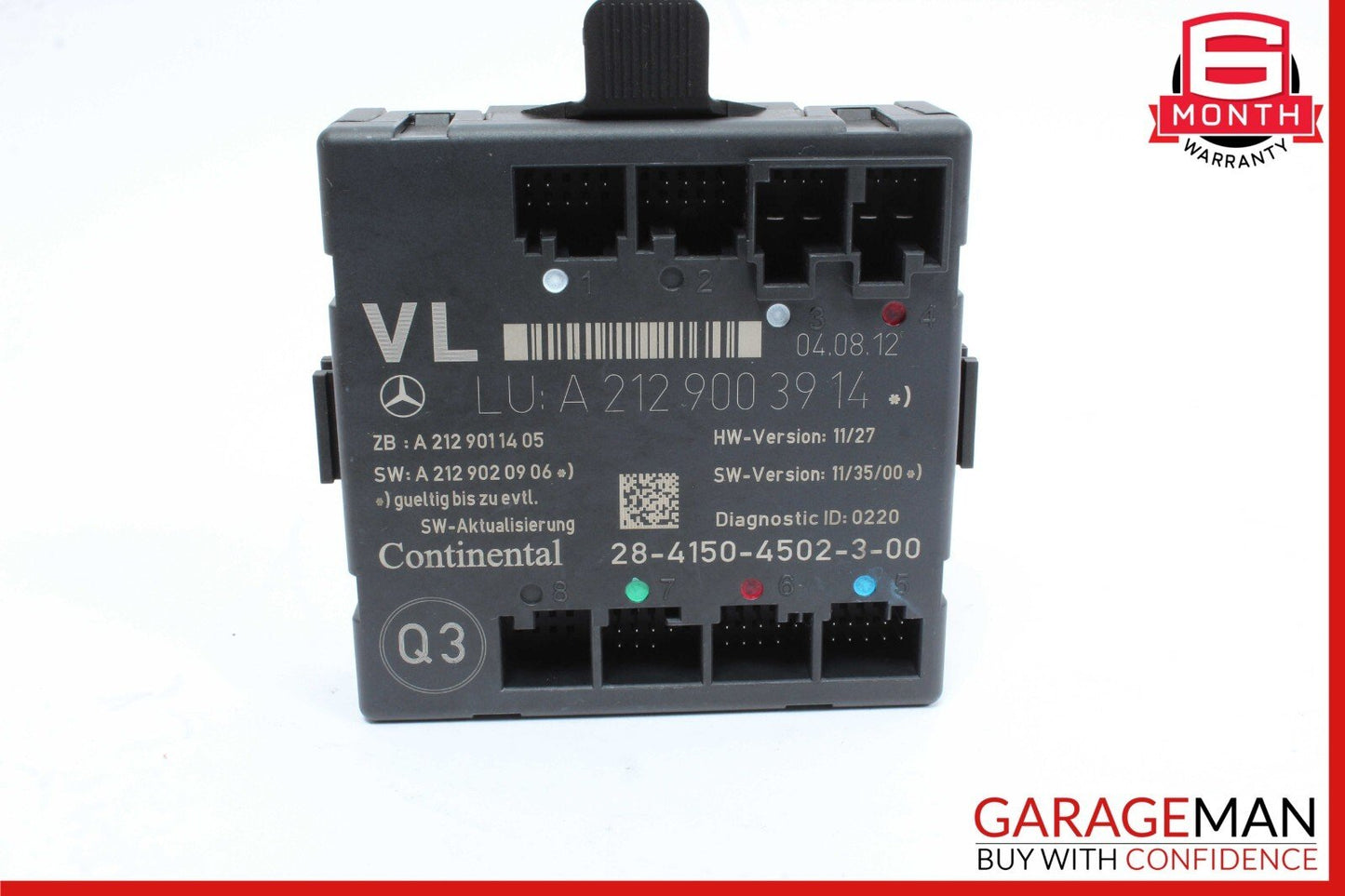 08-14 Mercedes W204 C250 C350 Front Left Side Door Control Module Unit OEM