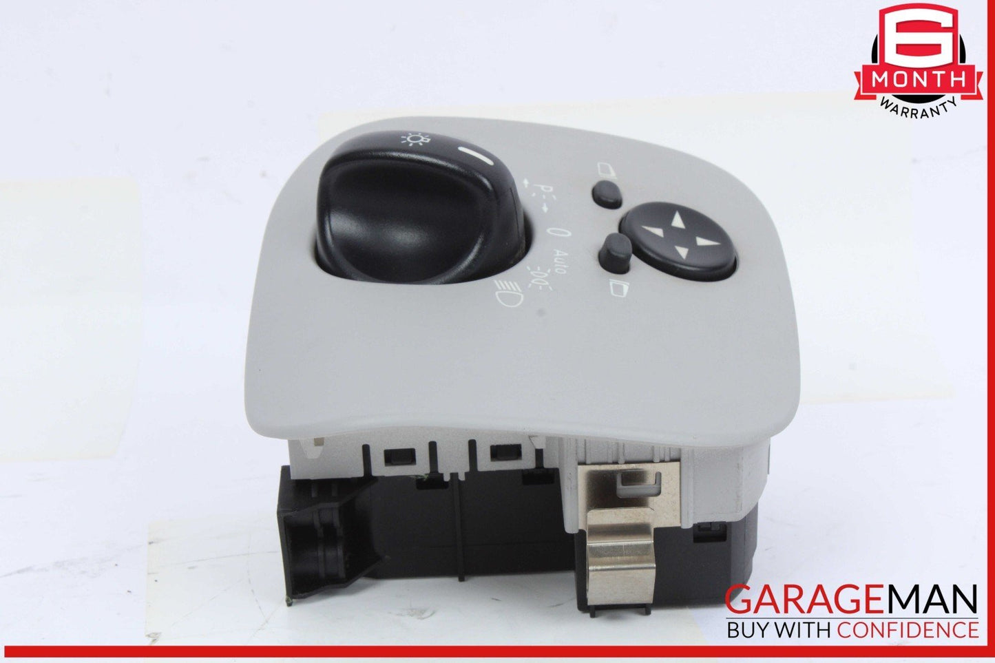01-09 Mercedes W203 C230 CLK350 Headlight Headlamp Control Switch Gray OEM