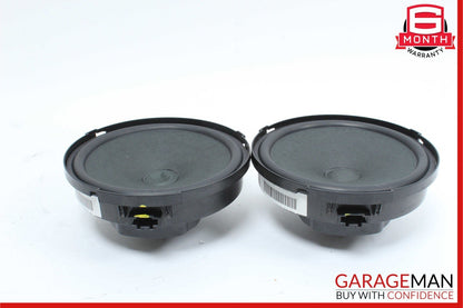 06-15 Mercedes W204 C250 C300 Rear Right & Left Side Door Sound Speakers Set OEM