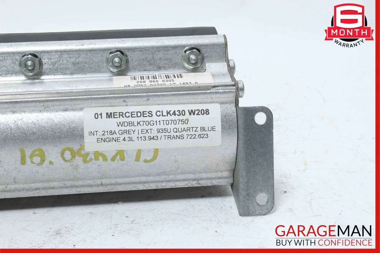 97-03 Mercedes W208 CLK430 CLK320 Front Right Dashboard Airbag Air Bag OEM